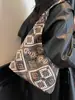 Bolsa Étnica de Alto Padrão com Textura Premium, Nova Moda Outono e Inverno 2025 Bolsa Tote para Mulheres, Versátil de Ombro e de Mão de Nicho