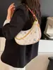 Bolsa da lua tendência de design nicho estilo coreano nova primavera 2026 moda vintage corrente ombro transversal axila