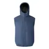 Chal de Verano Nuevo Estilo Transfronterizo con Aire Acondicionado, Chal Refrigerante sin Mangas, Ropa con Capucha para Protección Solar, Ropa de Protección Laboral, Ropa con Ventilador de Refrigeración
