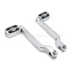 Pedal de Pie para Palanca de Cambios Amortiguador de Impacto Piezas de Modificación para Motocicleta Reposapiés Universal