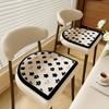 Cachorro Lindo Cojín de Felpa de Invierno Dibujos Animados Silla de Comedor Mesa de Comedor Banco con Forma de Herradura Cojín de Pedos Antideslizante Cálido para el Hogar