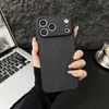 Funda de Teléfono con Patrón de Lichi y Ventana Grande Adecuada para Apple 17Promax Moderna 15 Acrílico 13 Agujero de Precisión 16Pro/16