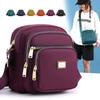 Bolso pequeño de color liso con cambio sencillo, mini mochila pequeña, cartera de negocios, bolso de nailon para teléfono, bolso bandolera para hombro