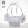 Produtos de casamento amados Flor de Pérola e Strass grande nó de flor flor da noiva cesta de flores cesta de flores de casamento boutique suprimentos de casamento