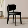 Silla Nórdica Moderna Minimalista para el Hogar de Madera Maciza Silla con Respaldo de Diseño Italiano de Lujo Ligero Silla de Comedor para Apartamento Pequeño