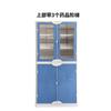 Gabinete para Instrumentos, Gabinete de Plástico Polipropileno para Medicamentos, Gabinete para Químicos Peligrosos, Campana de Extracción de Acero Completo, Mesa de Trabajo para Pruebas Químicas de Plástico Polipropileno con Gabinete