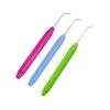 Cor Plástico Handle Cotovelo Pointed Crochet DIY Tricô Especial Crochet Plastic Picking Dobrado Crochet Twists