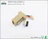 Fornecer Adaptador de Computador Xing Kaitai RJ45-DB9F Acabamento Cor Vegie