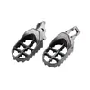 Accesorios para motocicleta vehículo todoterreno modificación pedal metálico pedal trasero pedal de asiento trasero decoración de modificación accesorios