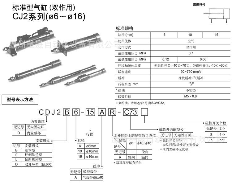 微型气缸