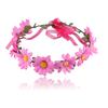 Ebay Nuevo puesto de sombreros de girasol junto al mar Guirnalda de cinta de margarita para niños Accesorios para el cabello de novia y dama de honor europeos y americanos