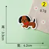 Parches Bordados al por Mayor Insignias Bordadas por Computadora Animales de Dibujos Animados Versión Q Lindos Parches Decorativos para Ropa Parches de Aplicación