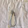 Funda Simple para Teléfono Móvil Estilo Ins Correa Corta para la Mano Correa de Muñeca de Color Claro Versátil Cadena para Colgar Llaves y Cámara D