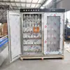 Secador de botas de minería de acero inoxidable, gabinete de secado y desinfección de botas de goma para minas de carbón, equipo de secado y desinfección de botas de minería para vestuarios