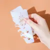 Regla de encaje decorativo navideño dibujos animados diy álbum de fotos material hecho a mano plantilla de dibujo hueca papelería para cuenta de mano