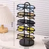 Soporte de exhibición para monturas de gafas de sol de hierro forjado multicapa soporte de exhibición de mostrador para almacenamiento de gafas de sol soporte para coleteros pulseras joyería