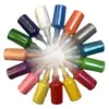 Bolsa de areia tingida com 72 cores 80-120 malha pacote pequeno entretenimento infantil pintura com areia DIY esmalte cloisonné de areia areia colorida