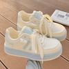 Tenis Blancos para Mujer, Nuevo Modelo 2025, Estilo Delgado Transpirable de Verano, Suela Gruesa, Zapatos Deportivos Casuales Cómodos, Zapatos de Nicho