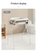 Tina de Baño para Bebé con Soporte y Set Sensible a la Temperatura Tina Plegable con Soporte de 50 kg de Capacidad de Peso Para Bañar al Bebé
