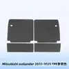 Adequado para Mitsubishi Outlander 2022-2025 Tapetes de Piso TPE Tapetes de Porta-Malas 3D para Todas as Estações