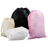 Pantalones de Bolsillo con Solapa y Cordón de Tela No Tejida, Bolsas Personalizadas, Bolsas para Zapatos, Bolsas de Almacenamiento Antipolvo para Cierre de Juguetes, Bolsas con Cordón con Logotipo Impreso Prediseñado