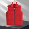 Colete de Algodão com Penugem Roupas de Trabalho Personalizadas Estampadas com Logo Colete de Algodão Engrossado Outono e Inverno Evento de Grupo Corporativo Roupa de Funcionário