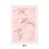Amor-perfeito Sete Cores Dia dos Namorados Qixi Papel Luoqing à Prova d'Água de 8 Camadas Flor de Fênix Dourada Papel de Embrulho Floral para Loja de Flores