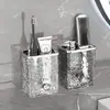 Caixa de Armazenamento para Escova de Dentes, Pente, Pasta de Dente, Prateleira, Porta-Objetos, Diversos Utensílios, Lavatório, Banheiro, Vaso Sanitário