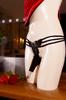 Talla grande para hombre sexy mariposa divertido jj medias ropa interior moda hueco tentación cinturón delgado tanga de encaje sin costuras