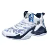 Zapatillas de Baloncesto Juveniles para Hombre Botas de Batalla Tenis Zapatos para Niños Malla Juego Práctica Entrenamiento Zapatos para Niño Niños Medianos y Grandes