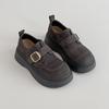 Mocassins Versáteis de Solado Grosso para Aumento de Altura para Mulheres, Estilo Birkenstock, Mocassins Casuais de Plataforma Estilo Floresta Coreana para Outono e Inverno