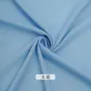 Tela de gasa no transparente falda de verano con caída tela para ropa forro entretela falda de gasa negra blanca tela para manualidades