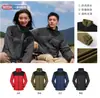 Ropa de Trabajo Impermeable con Bloques de Color para Trabajo en Grupo Cortavientos Chaqueta de Esquí Acolchada con Capucha Abrigo de Algodón Engrosado de Invierno Regalo Corporativo Ropa de Trabajo