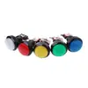 Interruptor de Botão Redondo de 45mm, Botão Dispensador de Cartão de Estacionamento, Botão de Máquina de Venda de Água, Botão de Interruptor de Reinicialização de Console de Jogo