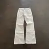 Jeans Acampanados Retro de Calle Americanos, Nuevo Estilo Otoño e Invierno, Moda Callejera Personalizada Transfronteriza Europea y Americana, Unisex