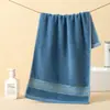 Toalla de Algodón Puro, Toalla Facial para el Hogar, Engrosada, Absorbente, Libre de Pelusa, Se Puede Estampar con Logo, Toalla de Algodón Puro con Hilo Dorado, Toalla de Regalo
