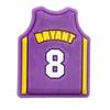 Tênis de basquete NBA flor sapato fivela buraco sapatos acessórios croc Lakers Stephen Currypvc Kobe