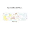 Boa Noite Lua Arco-Íris Adesivos de Parede Autoadesivos Coelho de Desenho Animado Quarto Infantil Jardim de Infância Adesivo Decorativo BR0383F