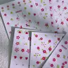 Adesivos para Unhas Yimei New Flower Lote Misto Adesivos 3D para Unhas Pequenos Adesivos Frescos de Tulipa para Unhas Adesivos para Unhas