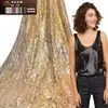 Tela para Bolsos y Vestidos de Mujer Lentejuela Escama de Pez de 5 mm Tela Bordada con Lentejuelas Reversible Lentejuelas de Doble Cara Transfronterizo