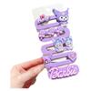 Clipe de cabelo infantil bonito Coulomie bb Hairpin 2024 Novo clipe frontal da menina de verão Grampo de cabelo quebrado Acessórios de cabelo