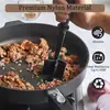 Picadora de Carne en Stock Transfronteriza Desmenuzadora de Carne Manual Raspador de Cocina Picadora de Carne Espátula Mezcladora
