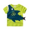 Camisetas Nuevas de Verano para Niños, Mayoristas Fabricantes de Ropa para Niños, Camisetas de Manga Corta para Niños, Ropa de Algodón Puro con Dibujos Animados para Niños