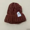 Gorro de Punto Grueso de Color Sólido J110 para Mujer, Estilo Coreano Otoño e Invierno Estudiante Cálido Protector de Orejas de Punto, Gorro Versátil Unisex