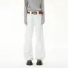 Pantalones Cargo Tridimensionales Estilo Retro Americano para Hombre, Pantalones Largos Versátiles Rectos Sueltos Estilo Melard para Hombre