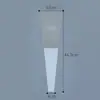Qixi sereia ramo único bolsa buquê papel de embrulho flores celofane opp papel de embrulho banca diy Floral Atacado