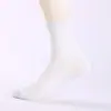 Meias masculinas de cano médio para primavera e verão, absorventes de suor, respiráveis, esportivas, desodorantes, finas, meias masculinas, quatro estações, meias curtas