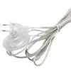 Interruptor de Corda para Luminária de Mesa Padrão Europeu Atacado Interruptor de Botão 303 Certificado VDE Pedal de Pé Plugue de Luminária de Chão Cabo de Alimentação