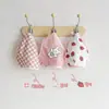 N030 cuecas infantis atacado apenas uma moda infantil 2022 urso dos desenhos animados xadrez shorts coelho cuecas de algodão para meninos e meninas