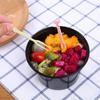 Tenedor de Fruta Desechable Tenedor de Fruta de Dibujos Animados para Postre Pastel Fruta 50 Piezas Set de Tenedores de Fruta de Plástico Coloridos al Por Mayor